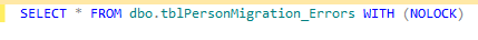 Logged exception